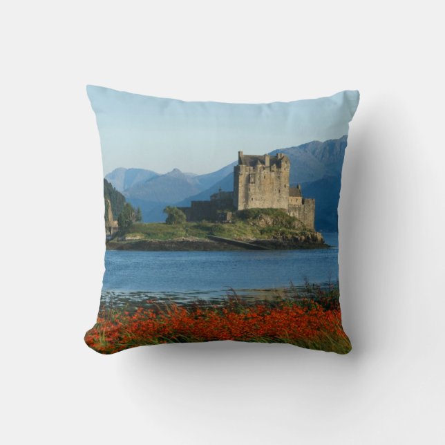 Eilean Donan slott, skotska högländerna 3 Kudde (Framsida)