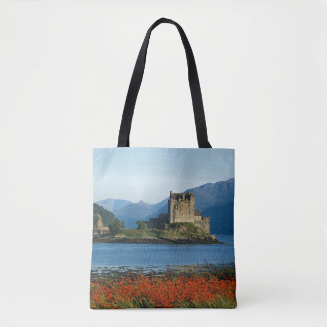 Eilean Donan slott, skotska högländerna 3 Tygkasse (Framsida)