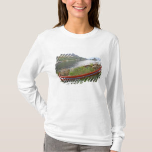 Eilean Donan slott, Skottland. Den berömda Eilean Tee Shirt