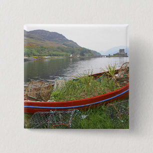 Eilean Donan slott, Skottland. Det berömda Eilean Knapp