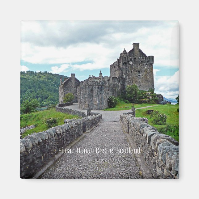 Eilean Donan slott, Skottland, Magnet (Framsidan)