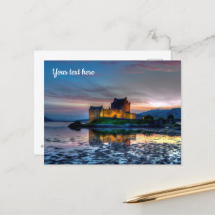 Eilean Donan slott, Skottland vykort