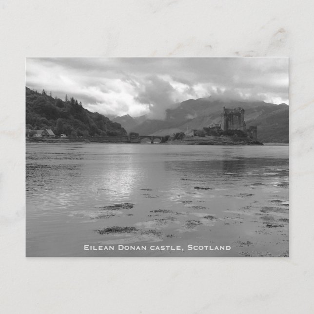 Eilean Donan slott Skottland vykort (Framsida)