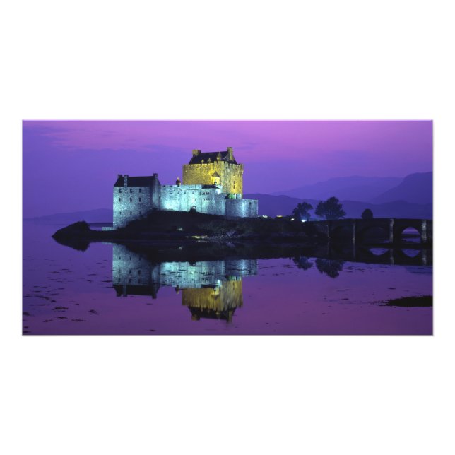 Eilean Donan slottet, Highland, Skottland 4 Fototryck (Framsidan)