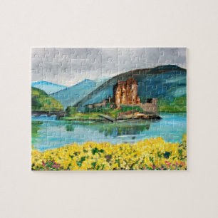 Eilean Donan slottpussel Pussel
