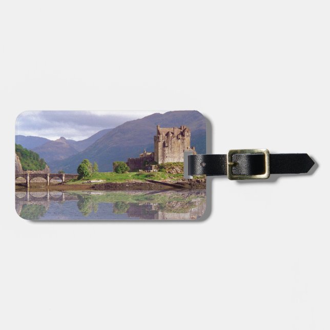 Eilean Donan slottreflexion Bagagebricka (Horisontell Framsida)