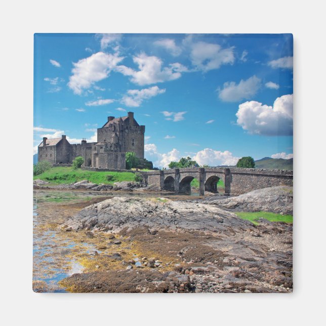 Eilean Donan Squan Magnet (Framsidan)