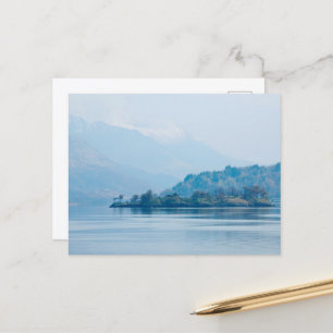Eilean Munde på Loch Leven, Skottland vykort