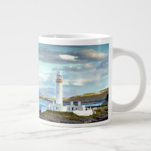 Eilean Musdile fyr Scotland Scenia View Jumbo Mugg