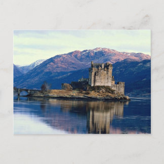 Eileen Donan Castle, Loch Duich, Skottland Vykort