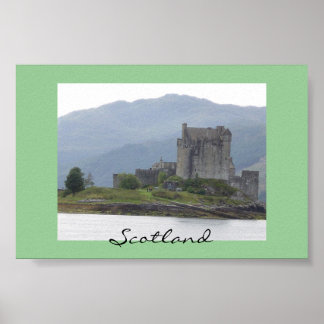 Eileen Donan Castle, Skottland Poster