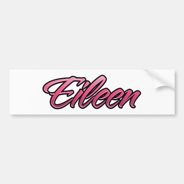 Eileen faded rosa Aufkleber Sticker Bildekal (Framsidan)