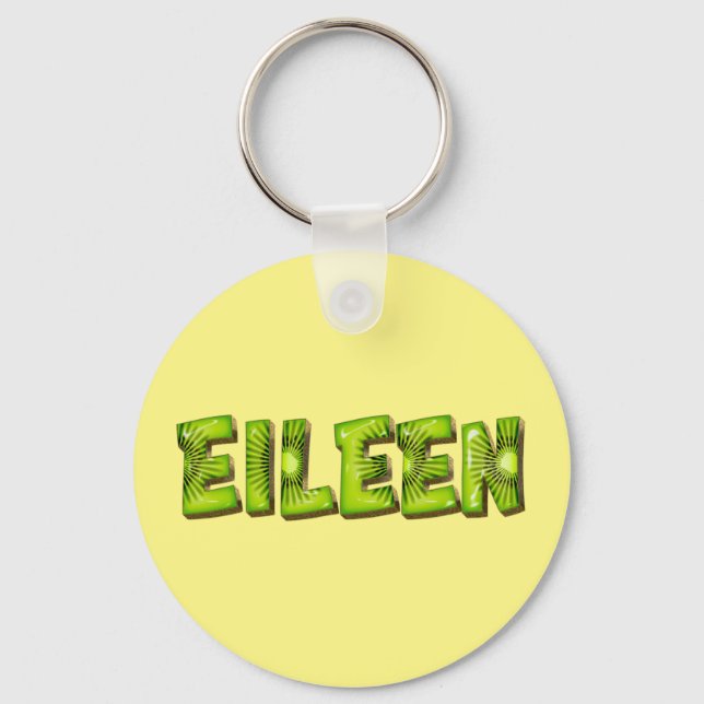 Eileen Namn Kiwi Design Schlüsselanhänger Nyckelring (Framsida)