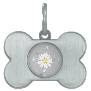Eilins Daisy Flower ID-bricka Husdjur