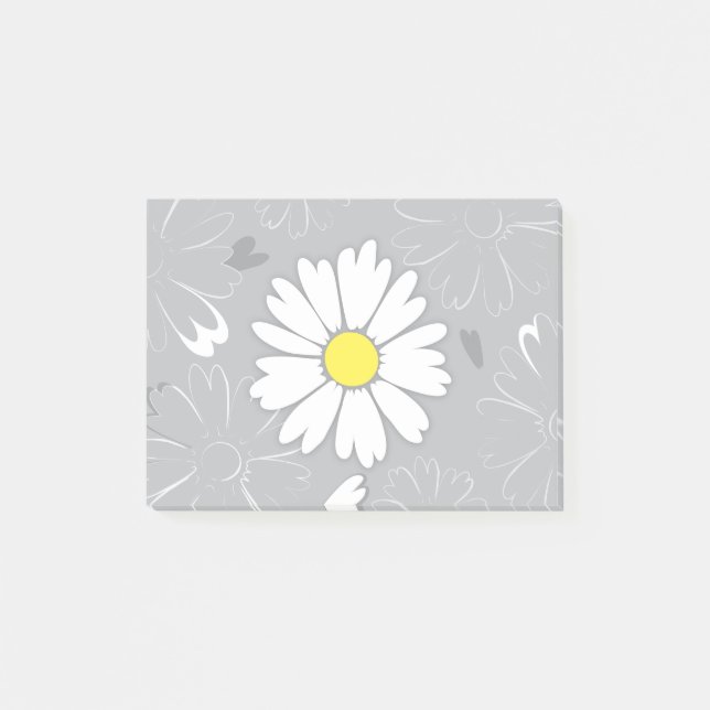 Eilins Daisy Flower Post-it Block (Framsida)