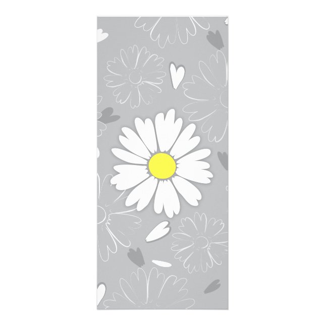 Eilins Daisy Flower Reklamkort (Framsidan)