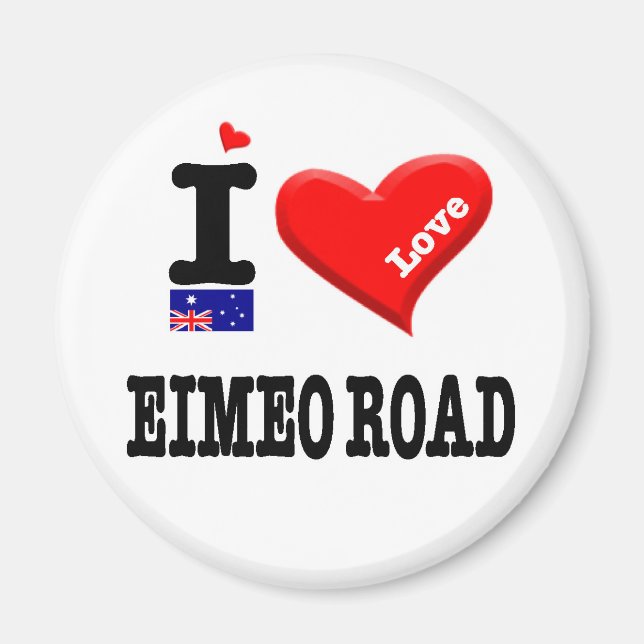 EIMEO ROAD - I KÄRLEK MAGNET (Framsidan)