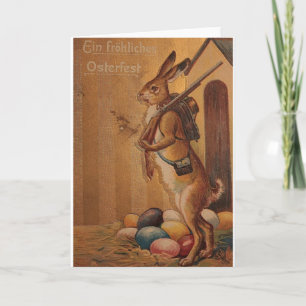Ein Frohliches Osterfest! Vintagetyskpåsk Helgkort