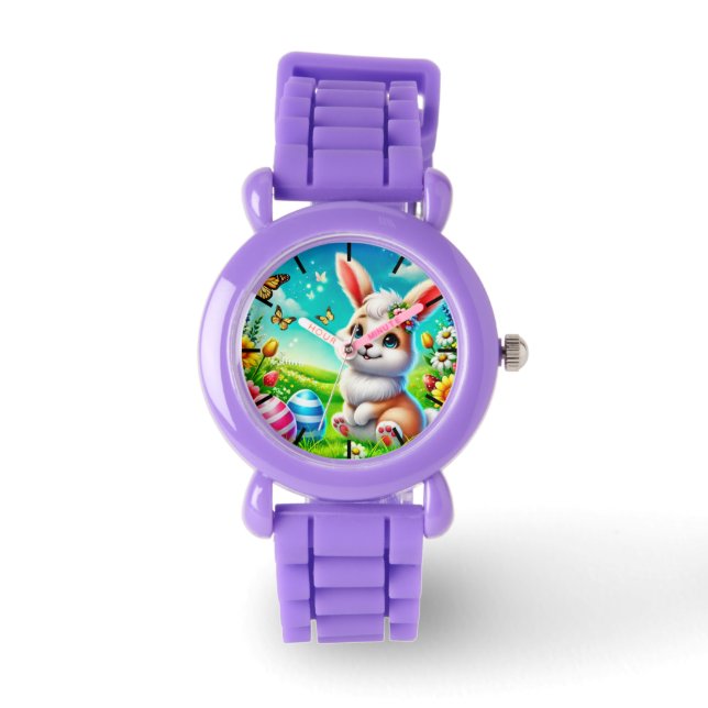 Ein glücklicher Hase Armbandsur (Framsida)