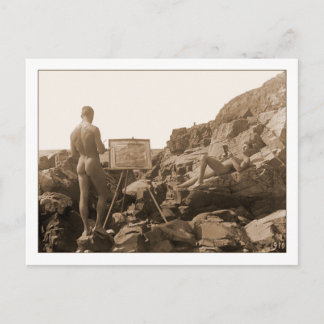 Einar Bager Swedish Painter Vykort