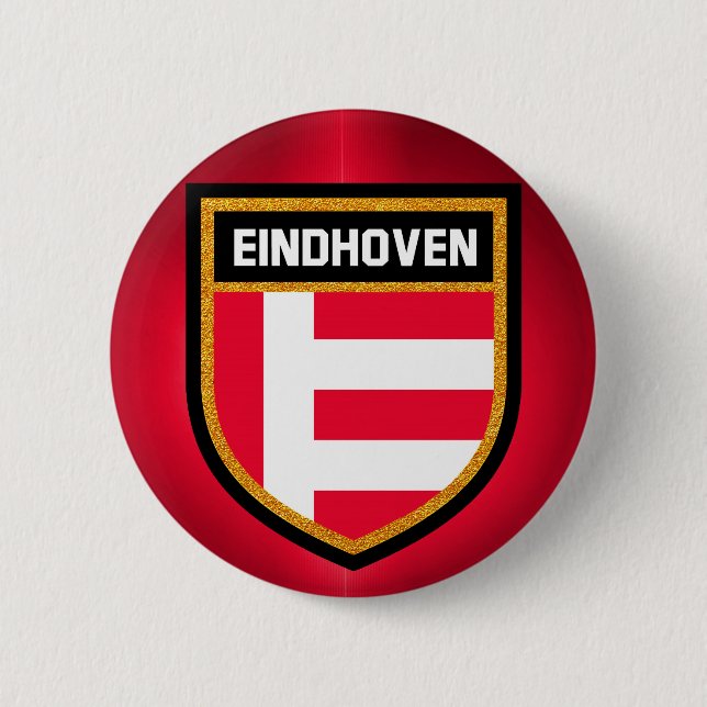 Eindhoven flagga knapp (Framsida)