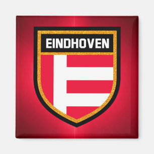 Eindhoven flagga magnet