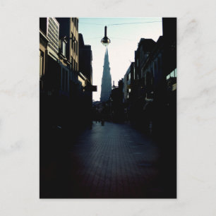 Eindhoven street & Catharinakerk, Nederländerna Vykort