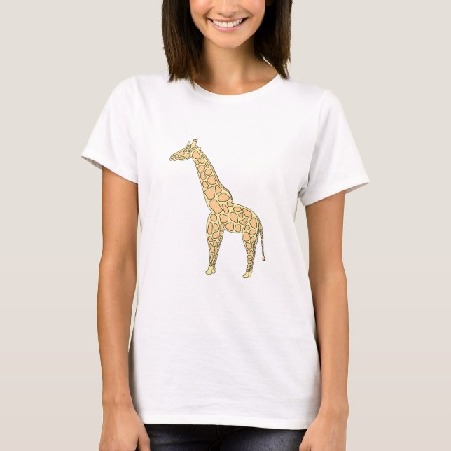 Eine Giraffe T Shirt (Framsida)