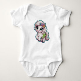 Einhorn-Baby-Strampler T Shirt