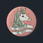 Einhorn Button 5,7 cm Rund Knapp<br><div class="desc">Einhorn Button 5, 7 cm Rund.</div>