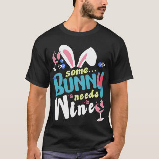 einige hasen brauchen wein t shirt