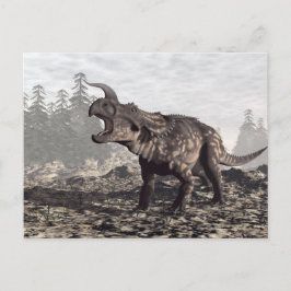 Einiosaurus dinosaur - 3D-rendering Vykort