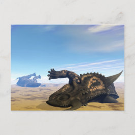 Einiosaurus dinosaurs död vykort