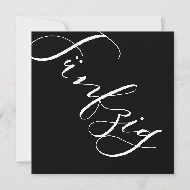 Einladung Geburtstag (inkl. Briefumschlag) Inbjudningar (Framsida)