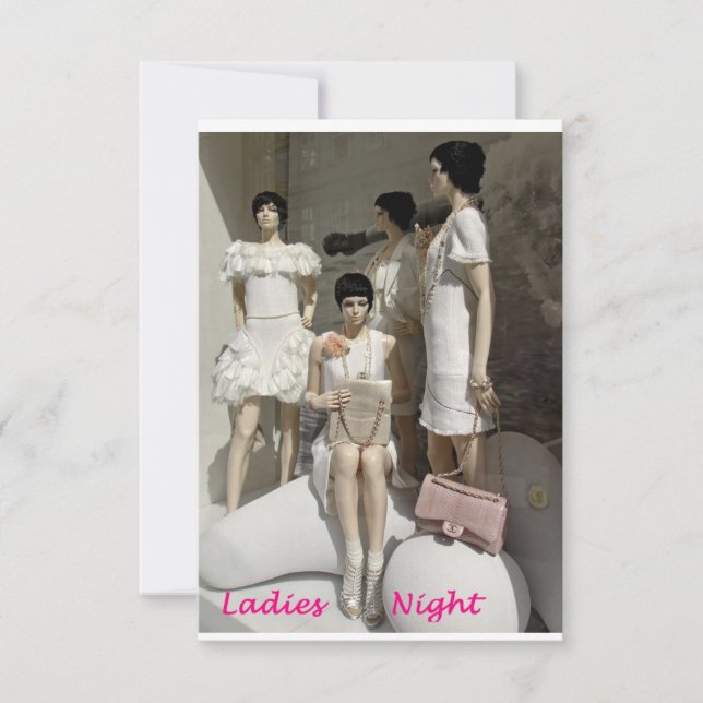 Einladung "Ladies Night" Inbjudningar (Framsida)