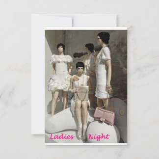 Einladung "Ladies Night" Inbjudningar