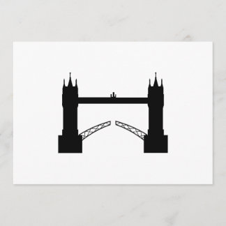 Einladung Tower Brigde London Inbjudningar
