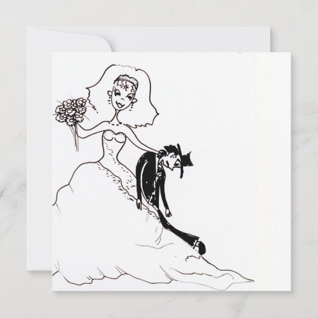 Einladung zur Hochzeit Inbjudningar (Framsida)