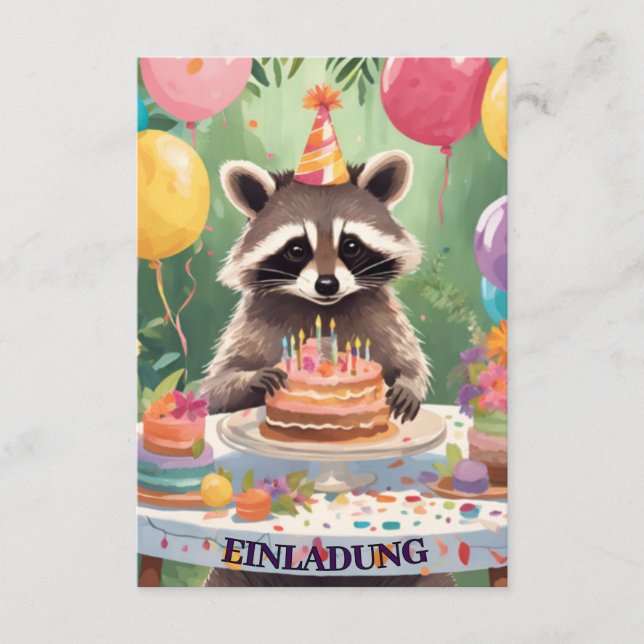 Einladungskarte Tilläggskort (Framsida)