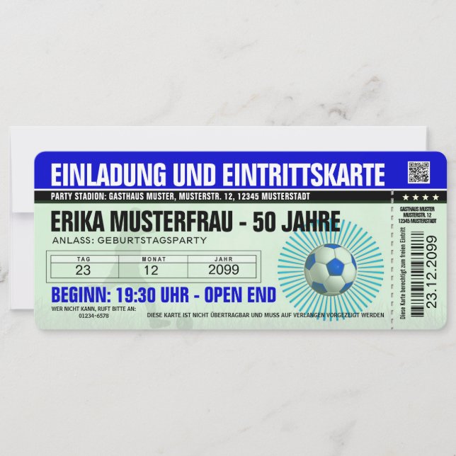 Einladungskarten Einladungen Geburtstag lustig Inbjudningar (Framsida)