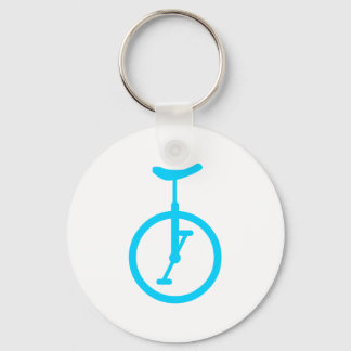 Einrad unicycle nyckelring