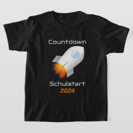 Einschulung - Countdown Schulstart - Rakete 1 | T Shirt
