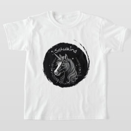 Einschulung - Schulkind - Einhorn mit Sternchen | T Shirt