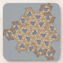 Einstein aperiodic tiling ’Rocky Mountain Fall’