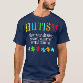 Einstein Autism Awareness Autistic Autism Moms T Shirt