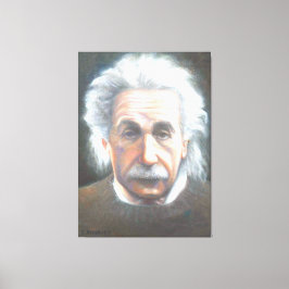 Einstein by Carol Broderick Canvastryck
