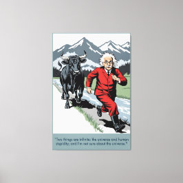 Einstein citat posters tryck på canvas