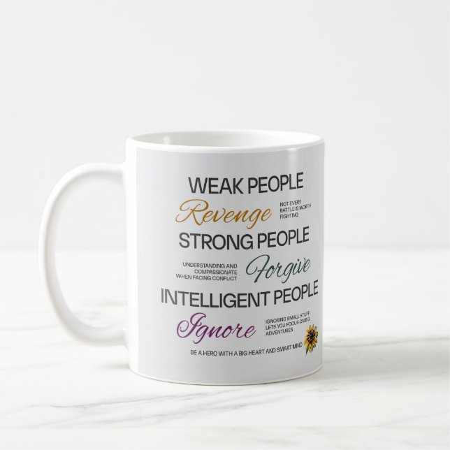 Einstein Motivationscitat Förlåt Ignorera Tillväxt Kaffemugg (Vänster)