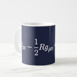 Einsteins fältekvation Vetenskaplig Matematisk Mug Kaffemugg