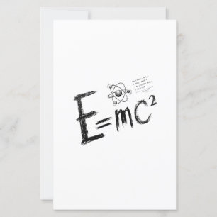 Einsteins teori om relativitet. Formel